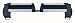 INNO Ski & Snowboard Rack for High Type Factory Rails - RH 708