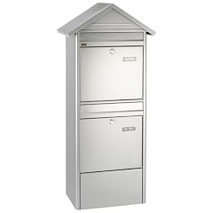 Burg W�chter 942 SI Gro�raumbriefkasten Jumbo silber