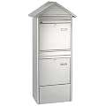 Burg W�chter 942 SI Gro�raumbriefkasten Jumbo silber