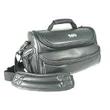 Click here to buy Vidpro VID-200 Black Water Resistant Extra-Large Durahyde Digital Video Camcorder Bag by VidPro.