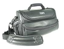 Vidpro VID-200 Black Water Resistant Extra-Large Durahyde Digital Video Camcorder Bag