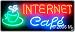 Neon Sign - Internet Cafe - Large 13