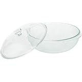 Pyrex Serveware Weave 2-Quart Casserole Dish with Lid