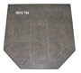 Kalvin International SP4-1912 48 x 48 Wall Ceramic Hearth Pad - Standard Edge