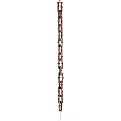 Rustic Square-Link Rain Chain- Polished Copper
