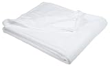 Fillmore 100% Egyptian Cotton Twin Blanket, White