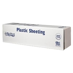 Covalence Plastics 6ML BLK 8X100 8-by-100-Foot 6-Millimeter Black Tyco Polyethylene Plastic Sheeting