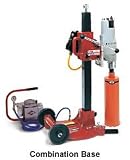MK Diamond MK-4097 MK-Manta II Core Drill 500/1000 RPM 120 Volt Slip Clutch Combo Vac/ Anchor Base