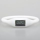 NEEWER® White Sport Band Silicone Watch Date Time Water Resist