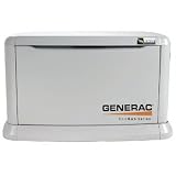 Generac 5818 EcoGen Series Air-Cooled 6kW 120 Volt Single Phase LP Engine Residential Generator