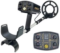 Fisher Research Labs CZ21-10 CZ-21 Quick Silver Underwater Metal Detector with Coil, 10 in.