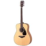 Musical Instruments : Yamaha FG720SL - Left Handed Natural Finish 6-string Acoustic Guitar