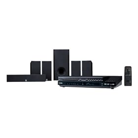 Yamaha YHT-100SL 475 Watts 5.1 Channel Home Theater in a Box (Silver)