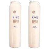 GE MSWF Refrigerator Water Filter, 2 Pack