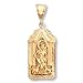 LIOR - Pendant Jesus christ avec les chiens - Gold Plated