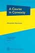 A Course in Convexity (Graduate Studies in Mathematics, V. 54)