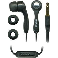 Maxell P-8B Digital Ear Buds Black