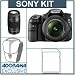 Sony Alpha DSLR SLT-A58 Digital SLR Camera with 18-55 Lens - Bundle - with Sony 75-300mm f/4.5-5.6 Lens, 16GB SDHC Memory Card, Camera Carrying Case