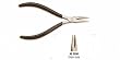 PLIER CHAIN NOSE SLIM LINE 4-1/2"