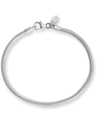 Reflections Sterling Silver Lobster Clasp Bead Bracelet 8.25 inches