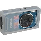 Pentax - Protective cover for digital photo camera - silicone - transparent