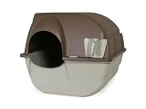 Omega Paw Self-Cleaning Litter Box, Pewter by Omega Paw Big Save