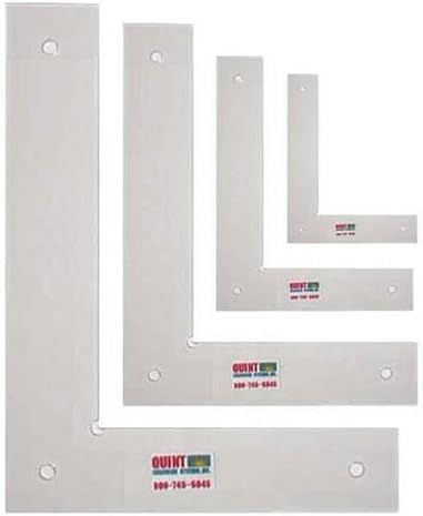 Set of Try Squares - 2.5" X 4", 4" X 6", 6" X 9" & 6.5" X 10" (Save 10%)