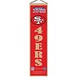 San Francisco 49ers NFL Super Bowl 23 Wool 8" X 32" Heritage Banner