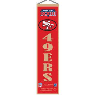 San Francisco 49ers NFL Super Bowl 23 Wool 8