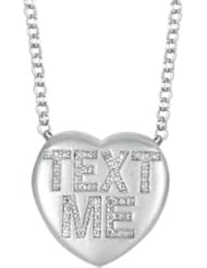 Sweethearts® Heart Shaped Necklace Pendant Sterling Silver 650271