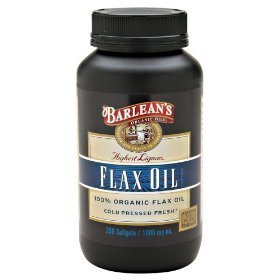 Barlean's Organic Oils Fresh Flax Oil, 250 Count, 12oz Bottle