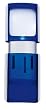 Wedo 2717503 Lupe eckig beleuchtet blau inklusiv Batterien