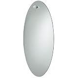 :USE Nuovo Large Oval Mirror, Polished Chrome by :USE