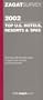 Zagatsurvey 2002 Top U.S. Hotels, Resorts & Spas (Zagatsurvey : U.S. Hotels, Resorts and Spas, 2002)
