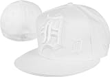 Detroit Tigers Big 1 Little 1 White Fitted Hat