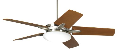Casa Vieja Endeavor Ceiling Fan 52 Brushed Nickel Fonatubo