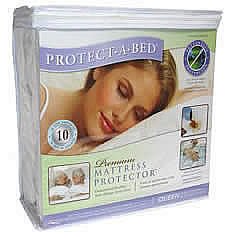 Protect-A-Bed Premium Waterproof Mattress Protector, Queen Size