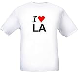 I LOVE LA - LOS ANGELES - City-series - White T-shirt