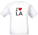 I LOVE LA - LOS ANGELES - City-series - White T-shirt