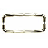 Top Knobs M715-12 Pair  Nouveau Ring Back to Back Door Pull