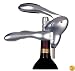 Metrokane Rabbit Corkscrew with Foilcutter, Silver