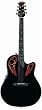 Ovation Elite 1778 LX Acoustic-Electric Guitar w/ Case - Black
