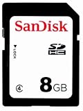 SanDisk 8 GB Class 2 SDHC Flash Memory Card SDSDB-8192 (Bulk Packaging)