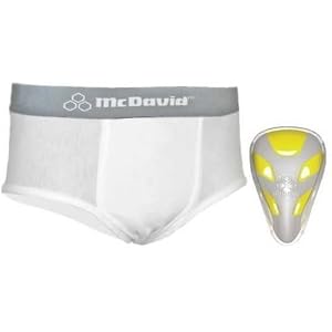 Buy McDavid Pee Wee Performance Brief With Flex Cup- White 9110