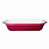 Emile Henry 14-by-11-Inch Lasagna Baker, Cerise by Emile Henry
