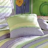 Annas Ruffle Purple Pillow by Pem America - Annas Ruffle Purple