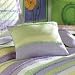 Annas Ruffle Purple Pillow