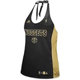 Nuggets adidas NBA Midnight Sparkle Halter Top - Women's
