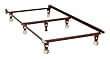 Adjustable Metal Bed Frame with Rug Rollers By Knickerbocker Bed Frames