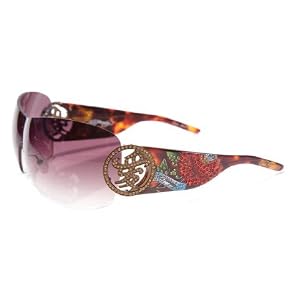 Ed Hardy EHS 024 Beyonce 2 Sunglasses Tortoise